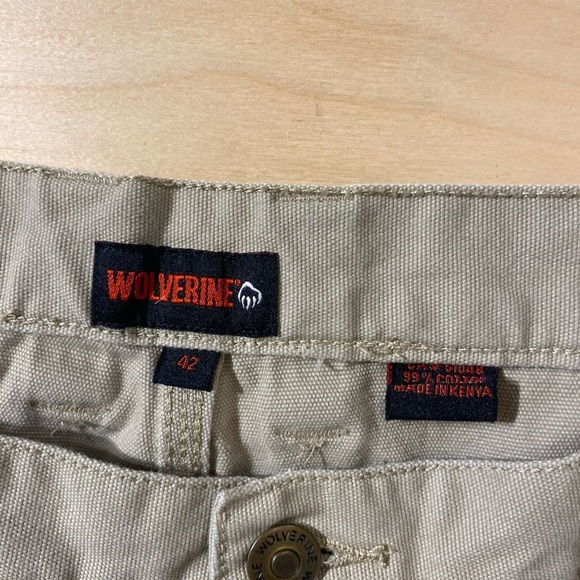 Wolverine Men's Khaki Shorts 42 (HS) - Picture 7 of 12